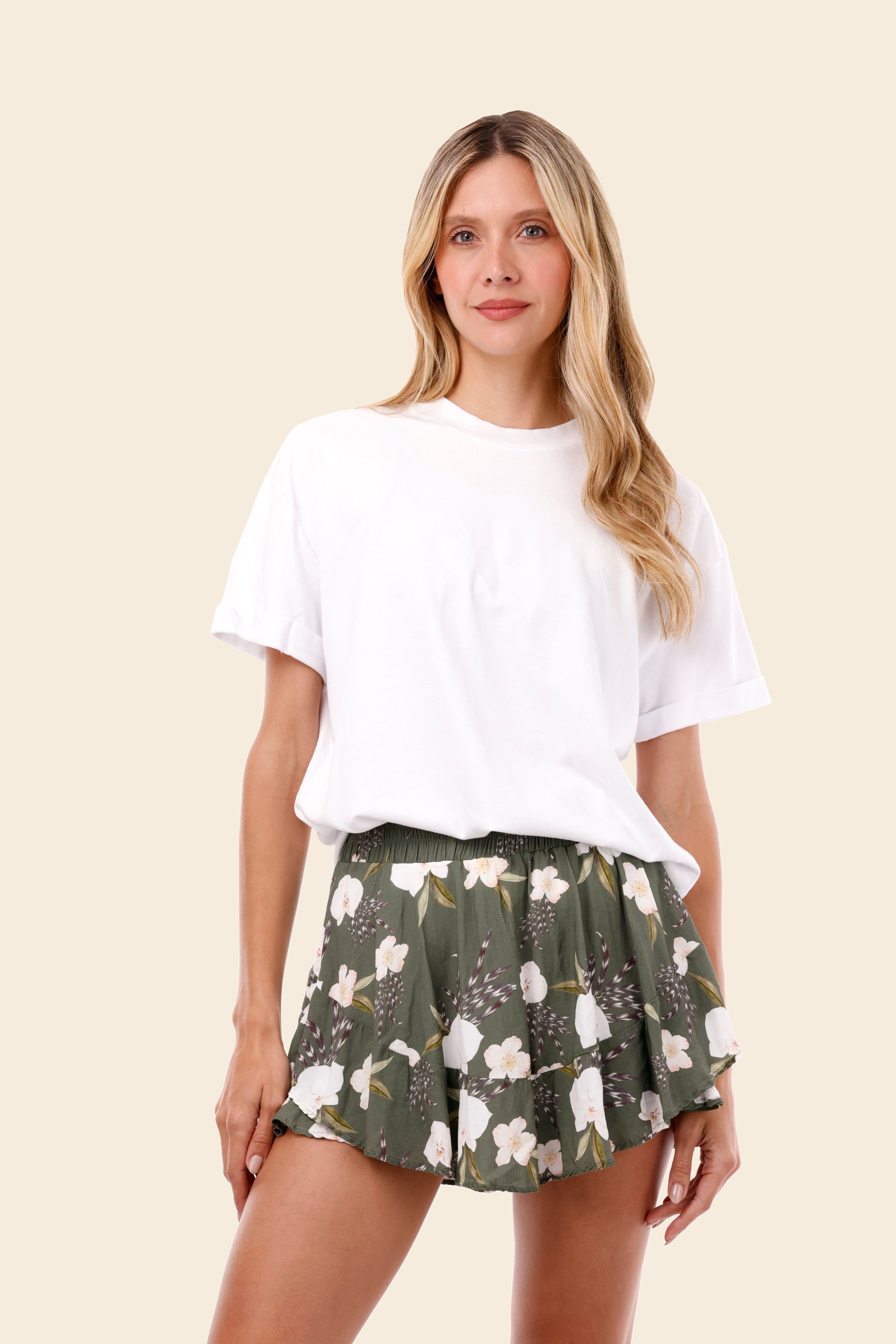 White Kain Oversize T Shirt