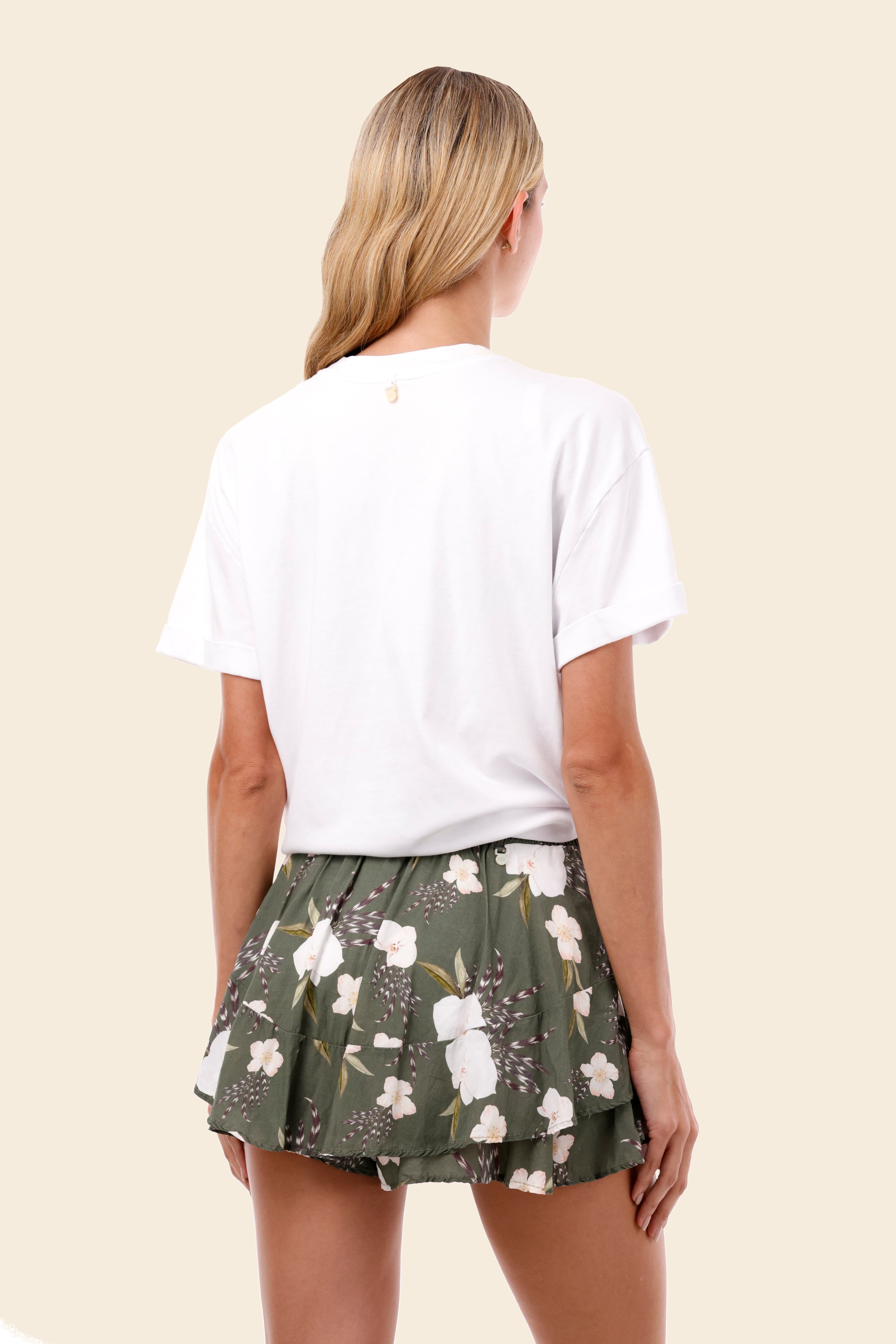 White Kain Oversize T Shirt