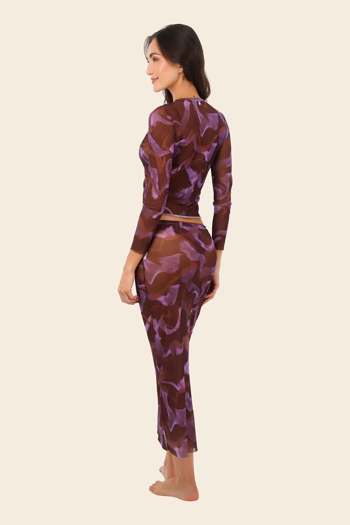 Brush Flame Skirt