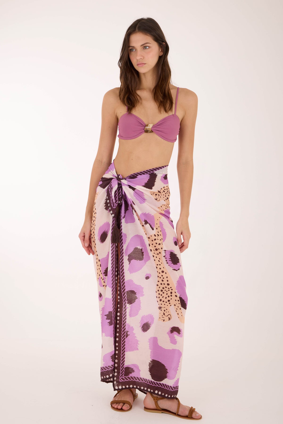 Amber Leopard The Must Pareo