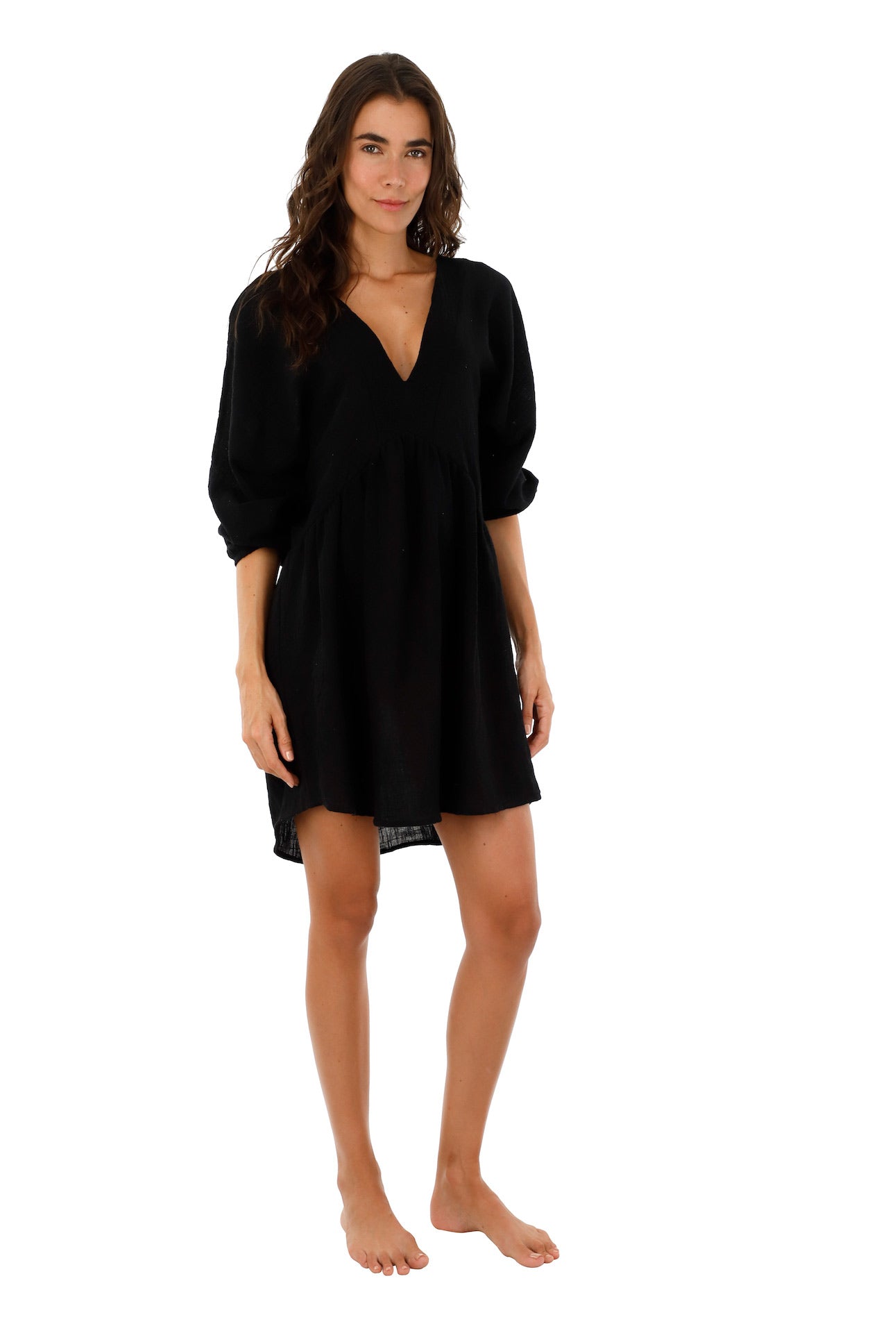 Black Calla Dress
