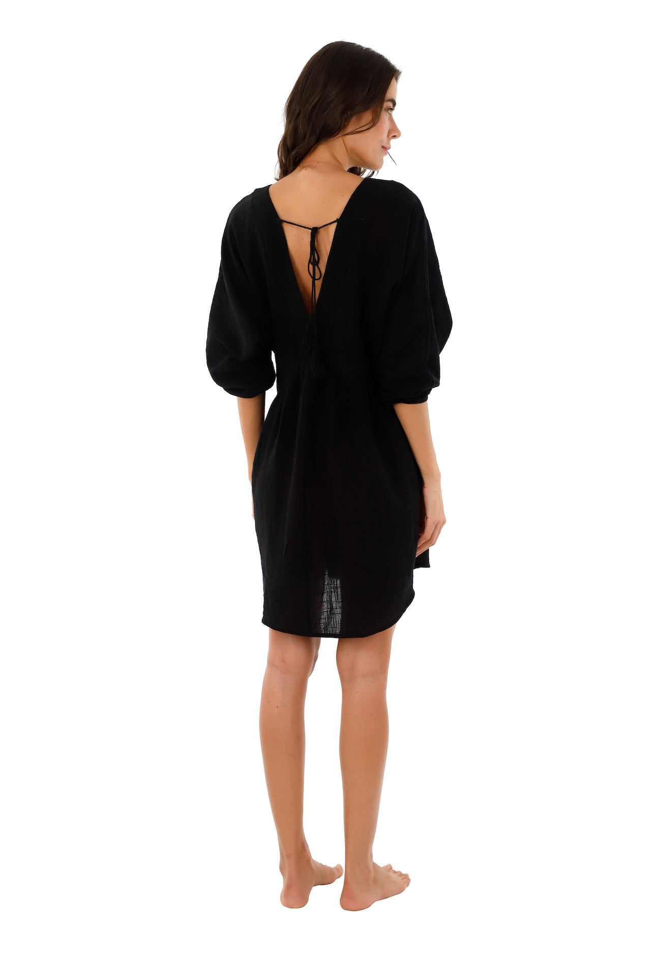 Black Calla Dress