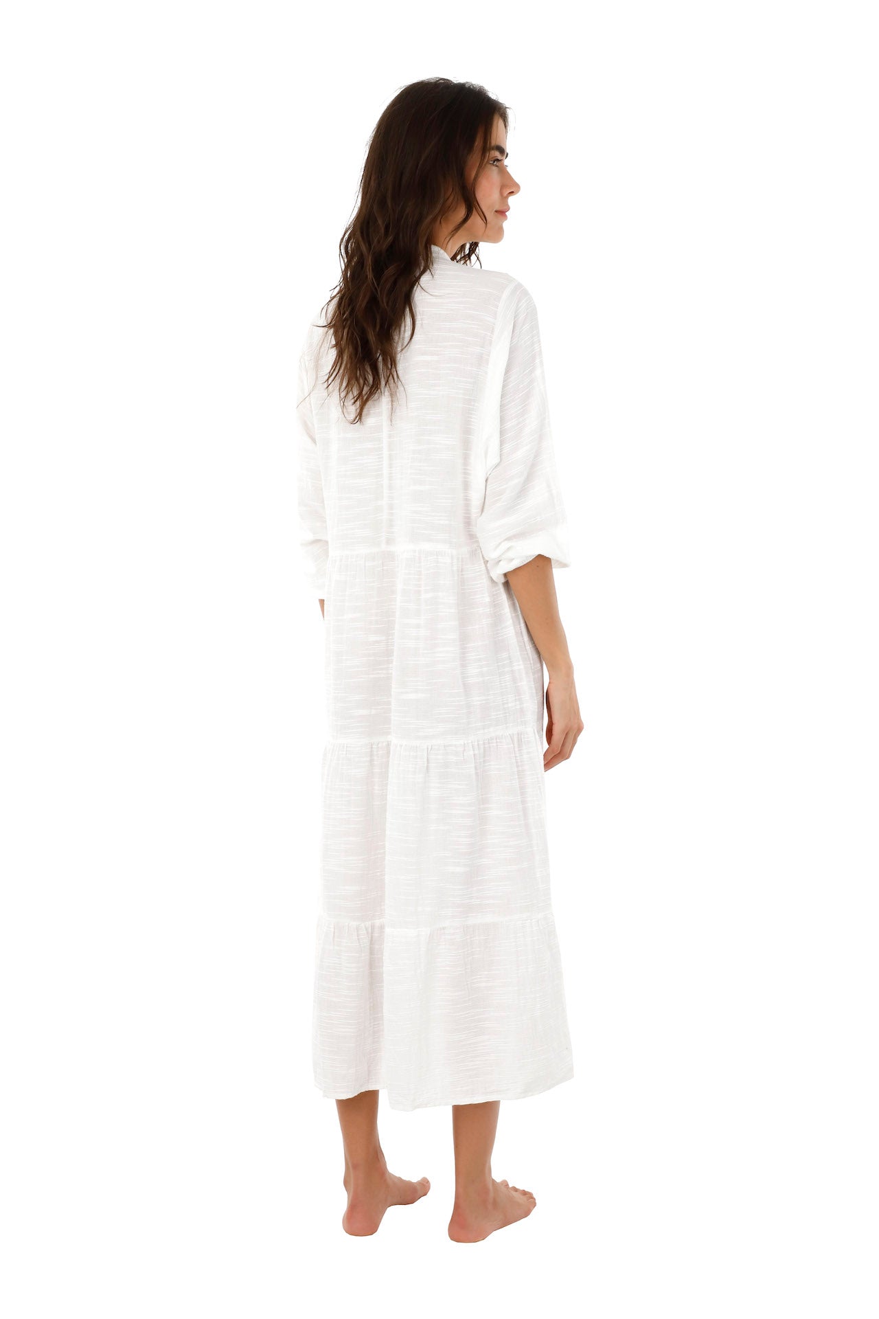 White Cappadocia Maxi Dress