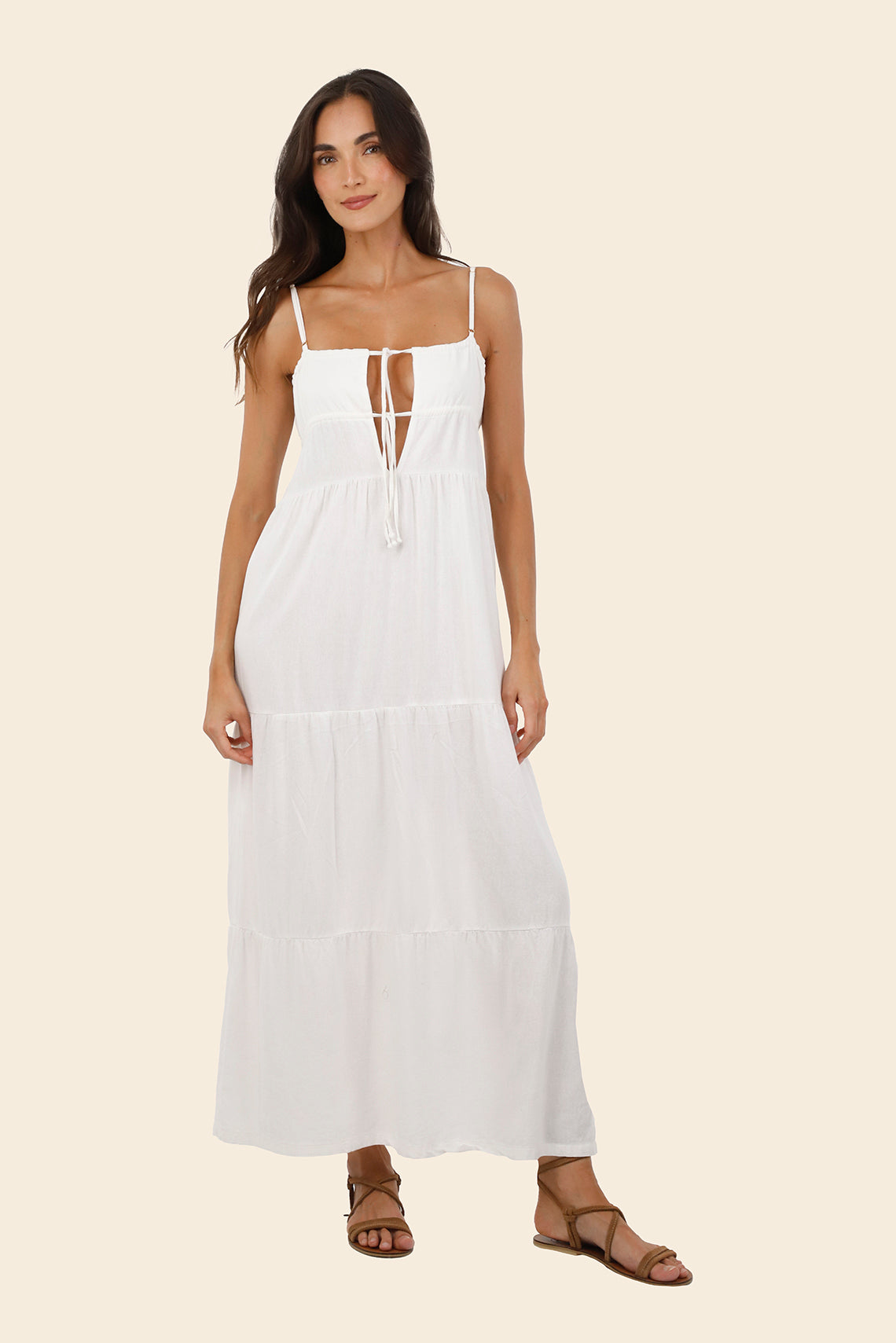 White Alhena Dress