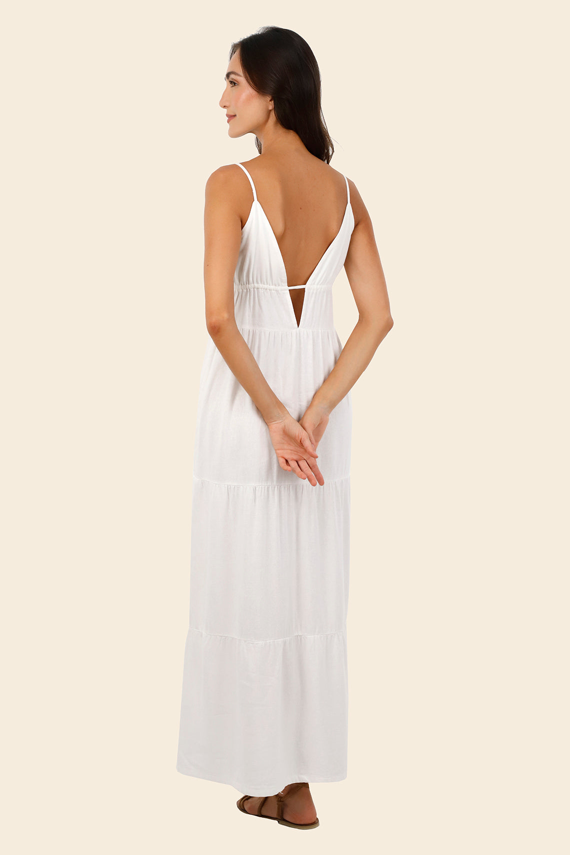 White Alhena Dress