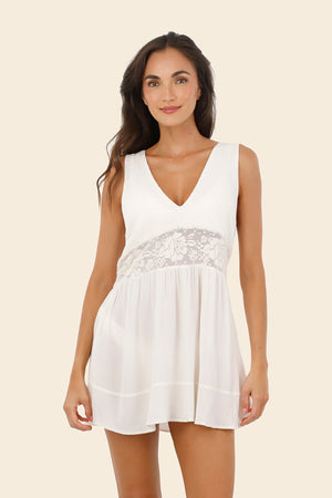 White Gloove Dress