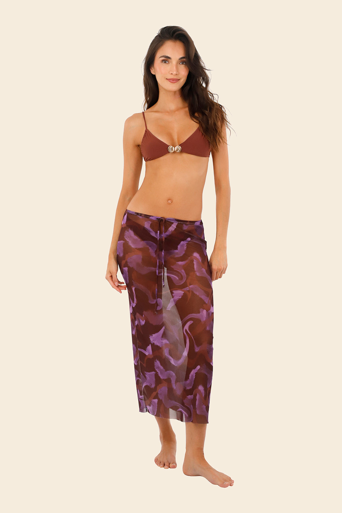 Brush Flame Skirt