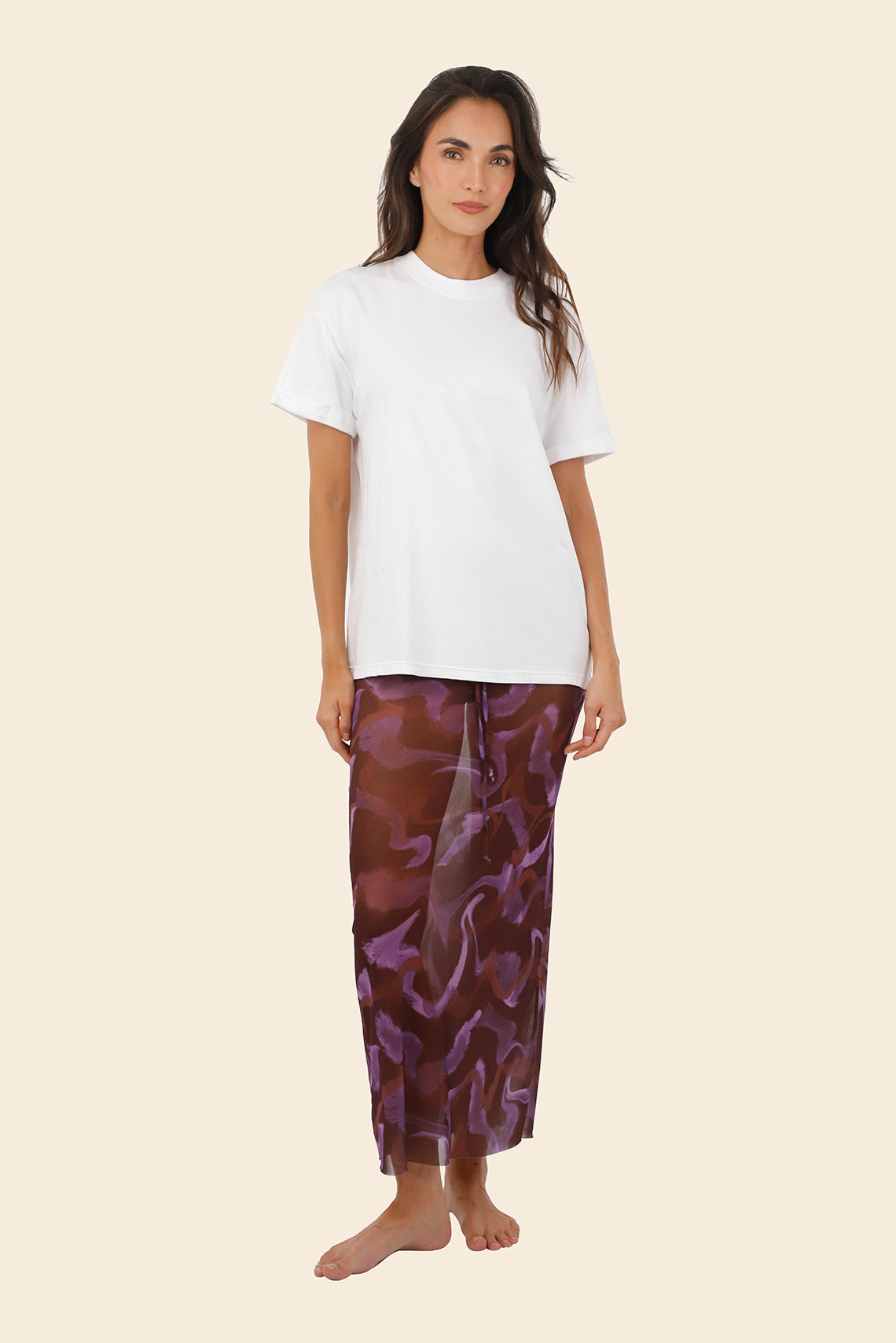 Brush Flame Skirt