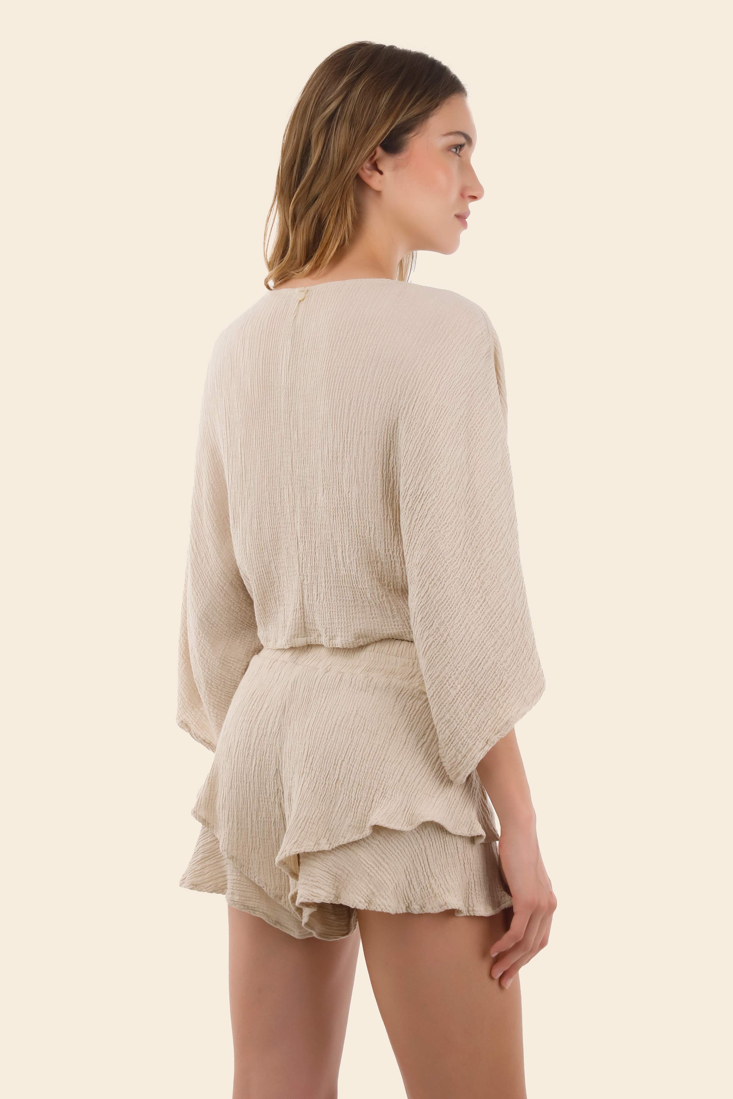 Textured Sand Isla Short