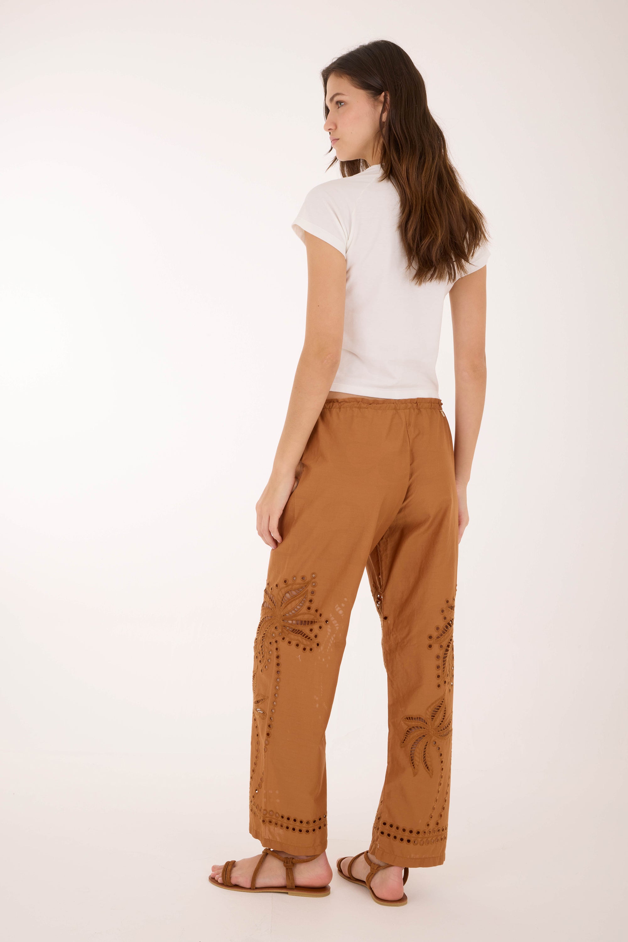 Coco Bloom Brown Pants