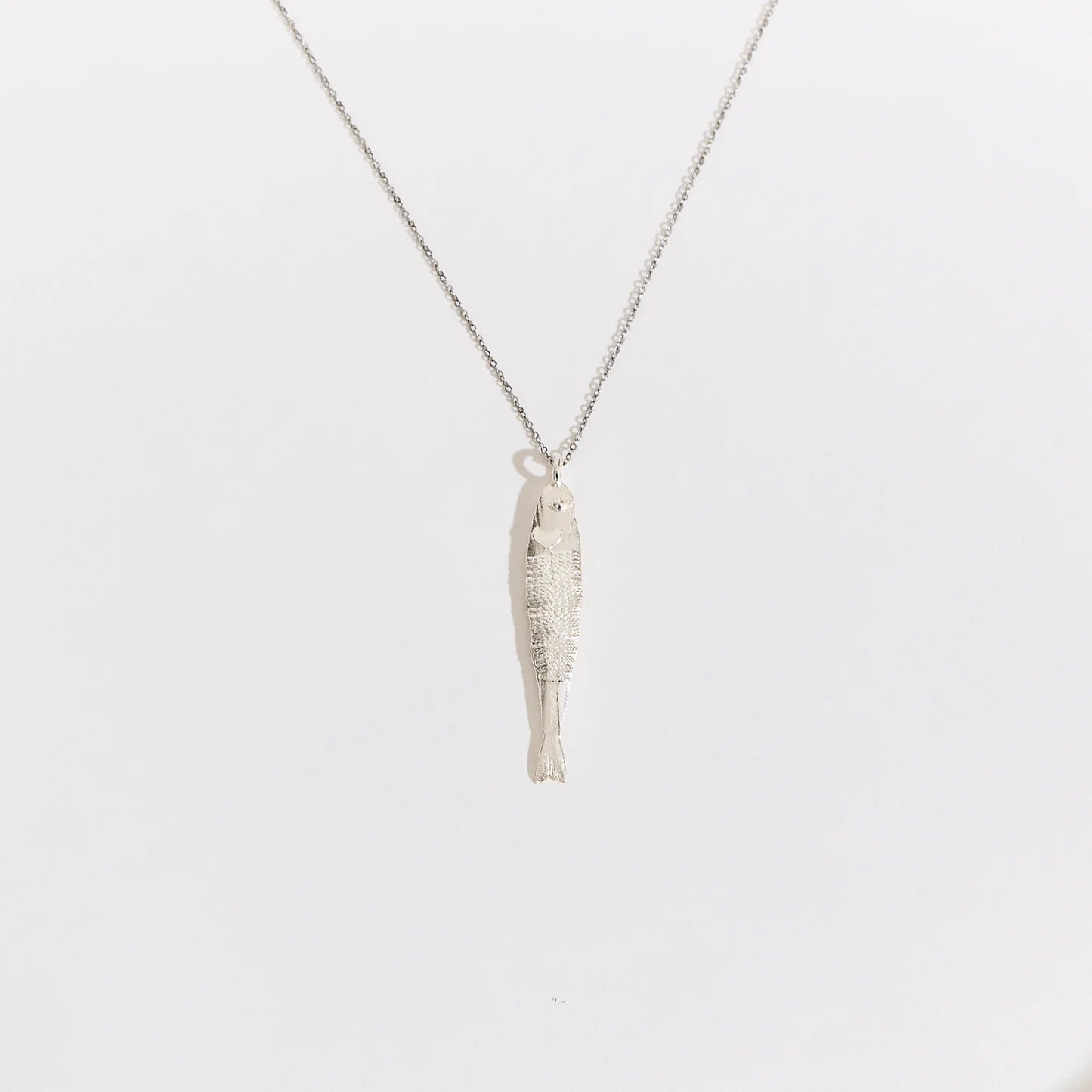 Boqueron Medi Silver Neklace