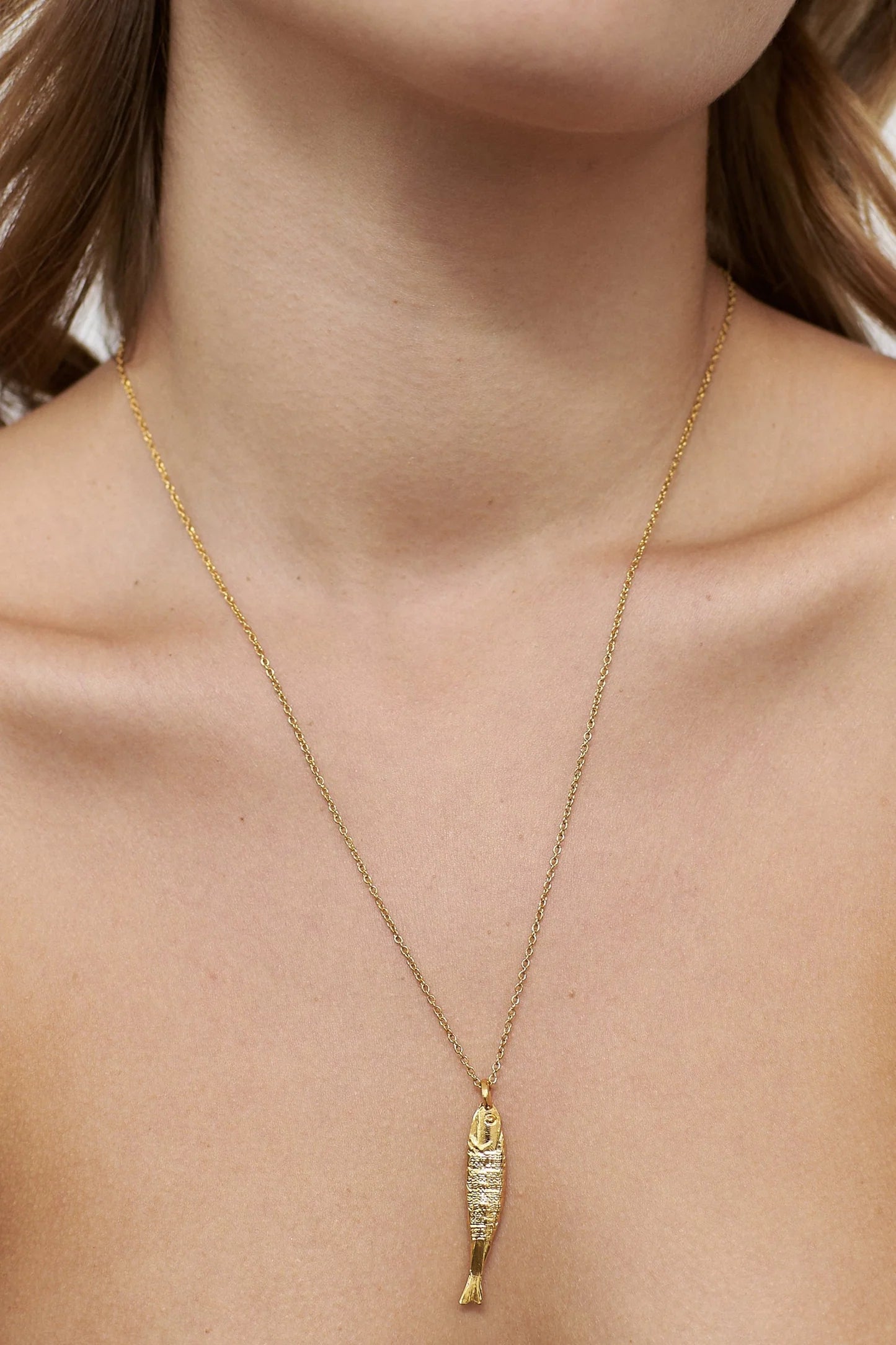 Boqueron Medi Golden Neklace