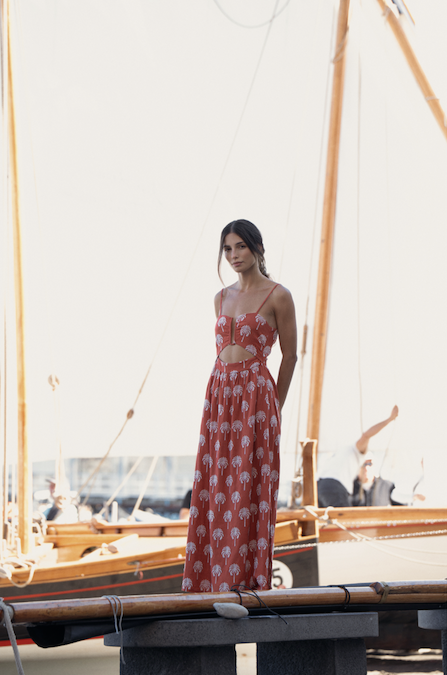 Sunset Palms Antonia Dress