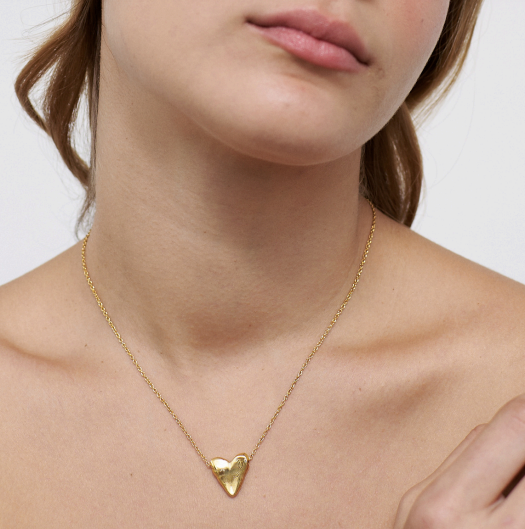 Collar Un Amor Mini Golden Neklace