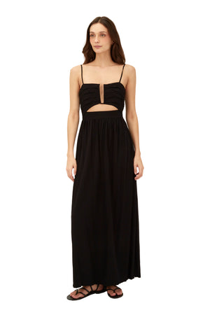 Black Antonia Dress L / Black