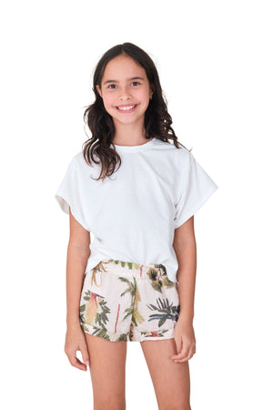 Green Wood Kids Leli Short