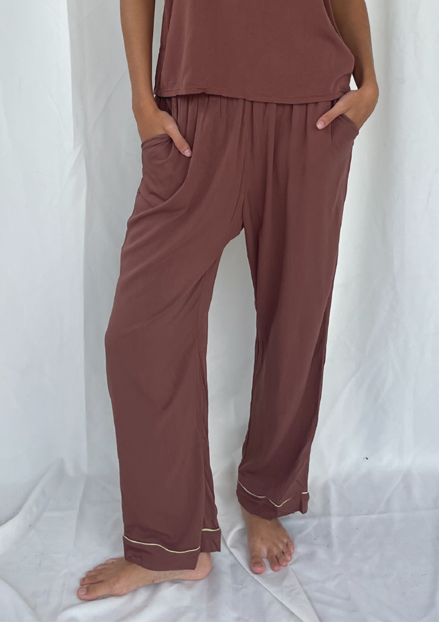 Earth Brown Pijama Pant