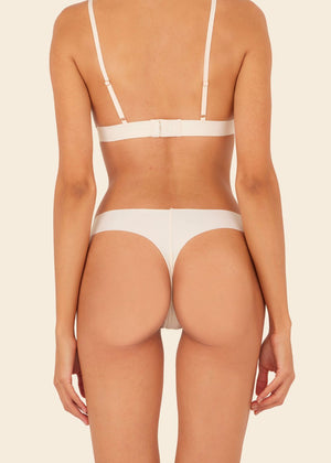 Beige Soul Thong