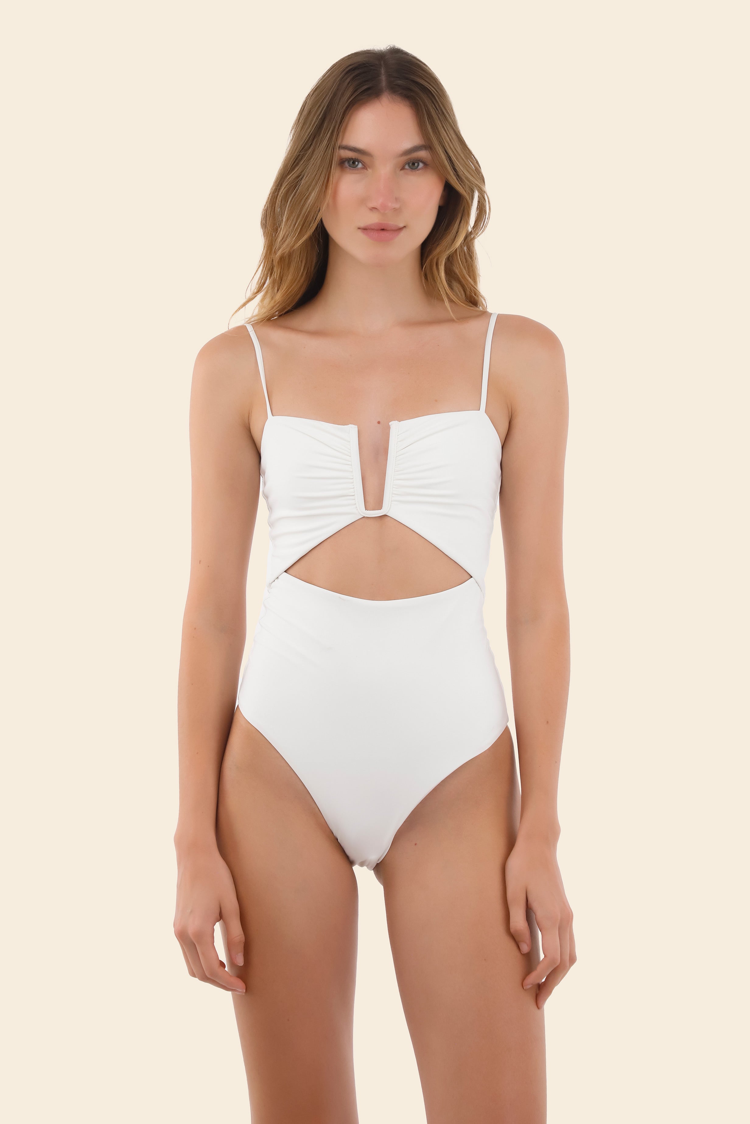 White Antonia One Piece
