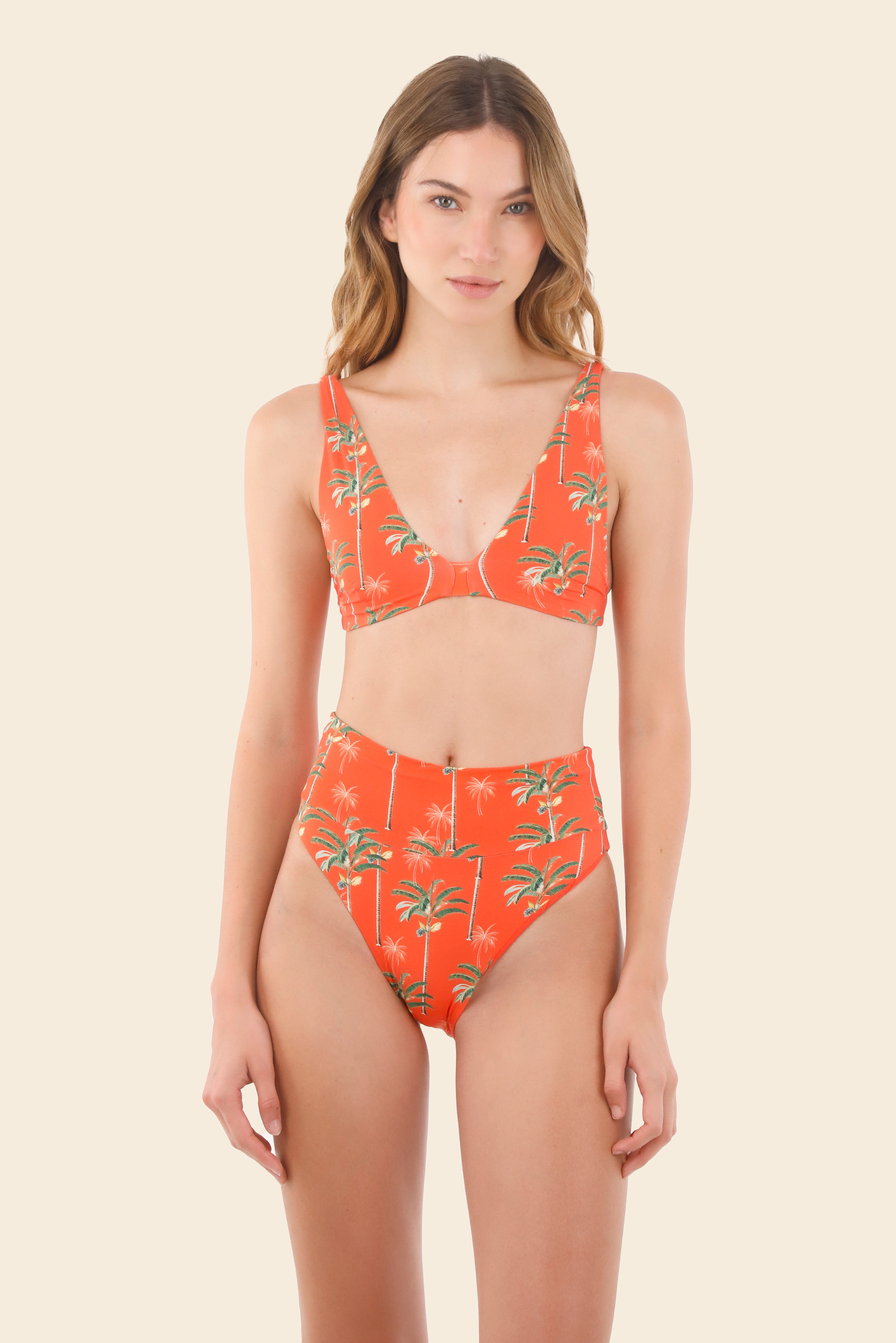Summer Palms Zoe Top