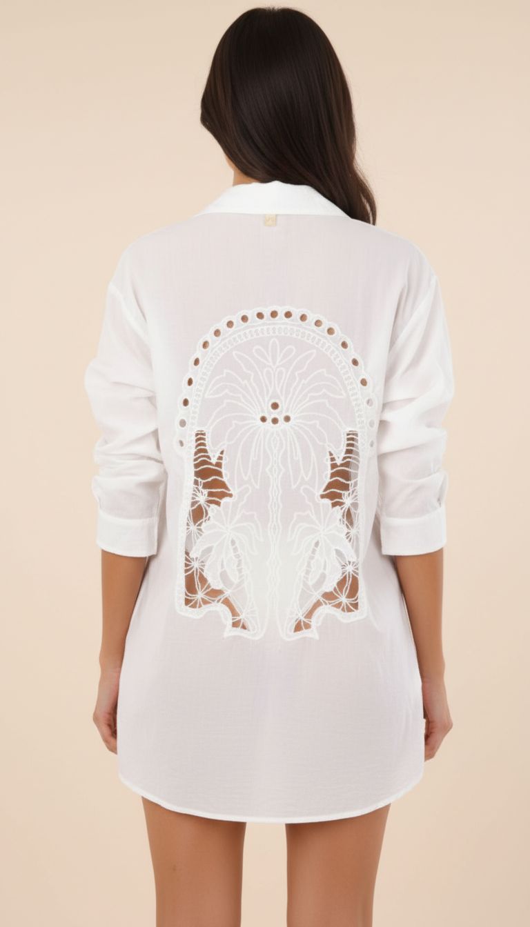 White Palm Spell Shirt
