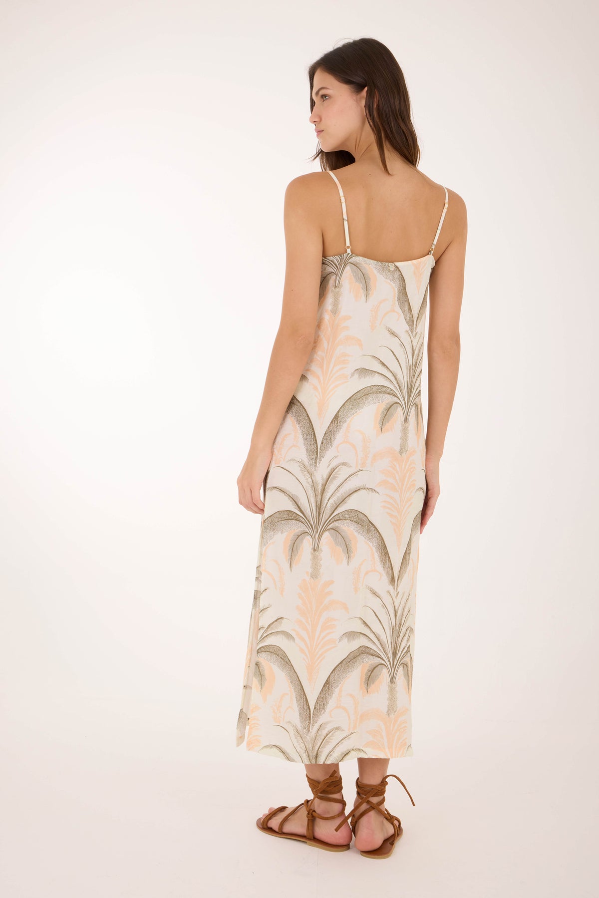 Ivory Sunset Oasis Kimono